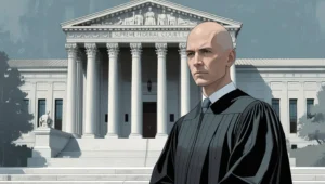 Foto de um ministro careca, simbolizando o STF e impeachment. Impeachment de ministro do STF.