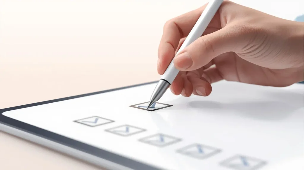 Imagem checklist divórcio.