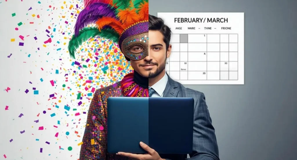 Carnaval é feriado ou ponto facultativo?