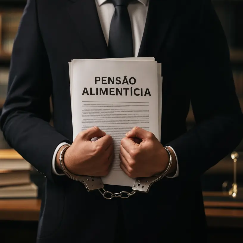 Prisão por dívida de pensão alimentícia: como funciona na prática. Alimentos.